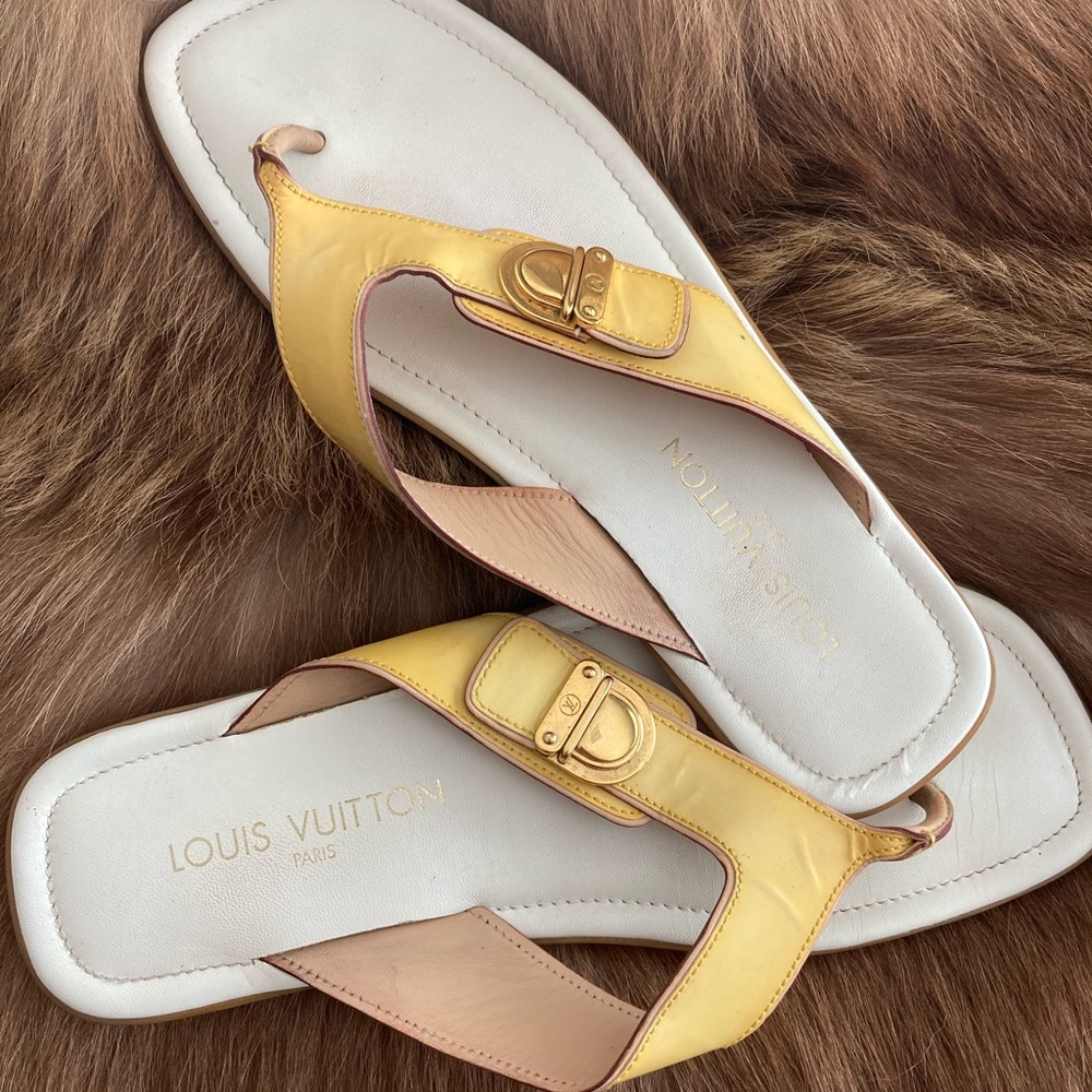 Louis vuitton sandals,Sz 9.5